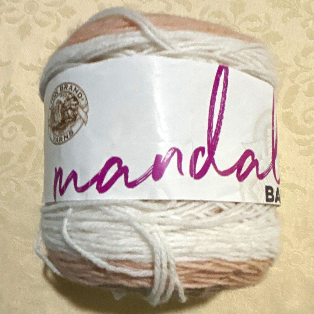 Lion Brand Mandala Yarn Wishing Well Pastel Self Striping Cake Lot 642639 New